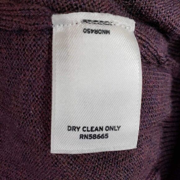 Nordstrom Turtleneck Sweater Womens Size XL Purple Long Sleeve - Picture 6 of 7